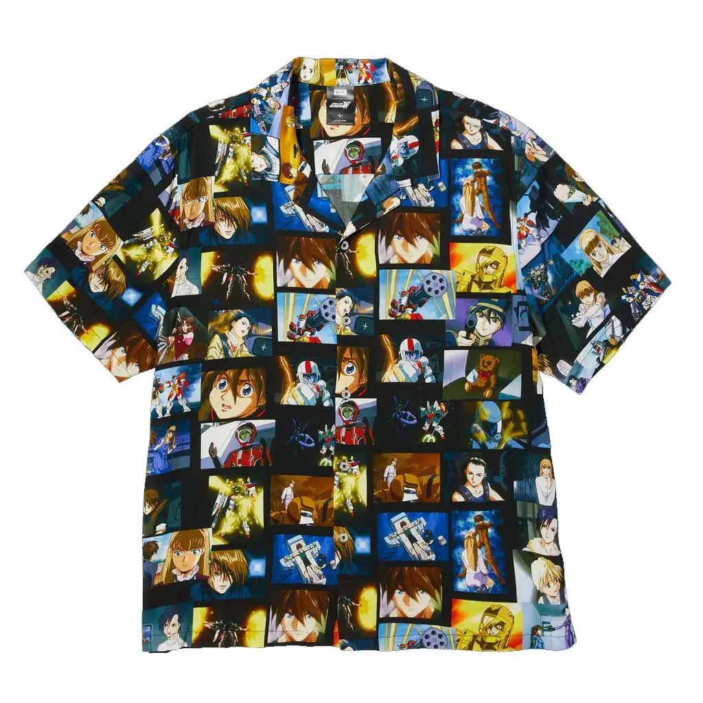 Huf X Gundam Screenshots S/S Resort Shirt - Multi 1