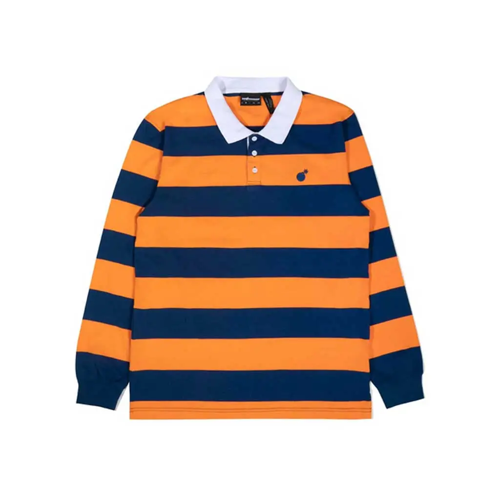 The Hundreds Pacific L/S Rugby - Navy 1