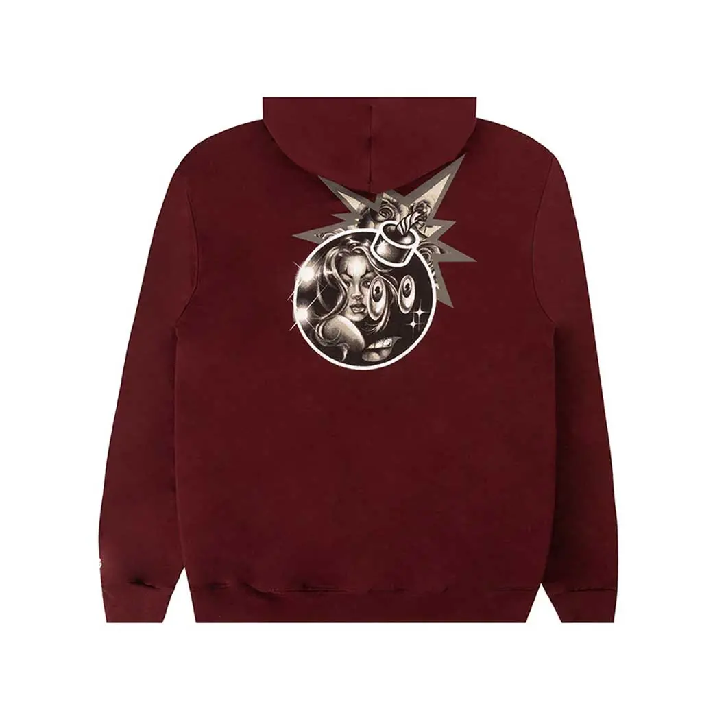 The Hundreds Adam Po Hoodie - Maroon 1