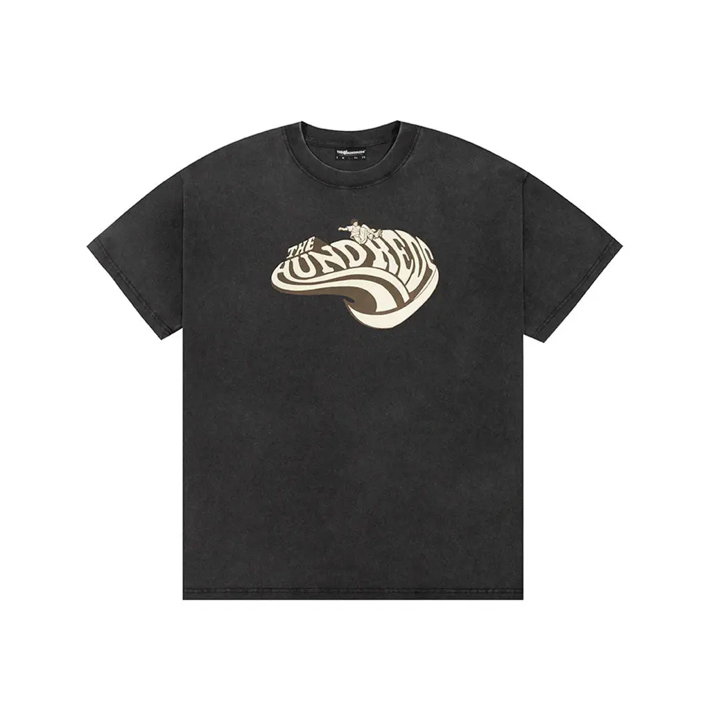The Hundreds Concrete S/S Tee - Washed Black 1