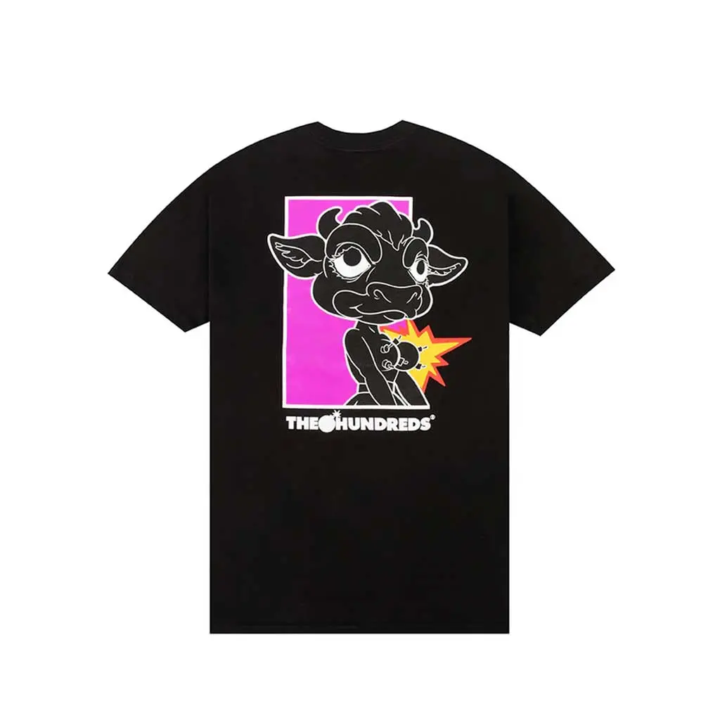 The Hundreds Cow Girl T-Shirt - Black 1