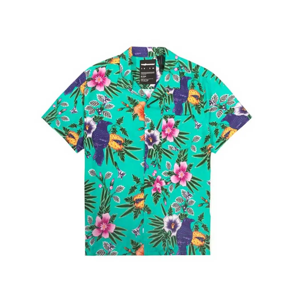 The Hundreds Raven Ss Woven - Teal 1