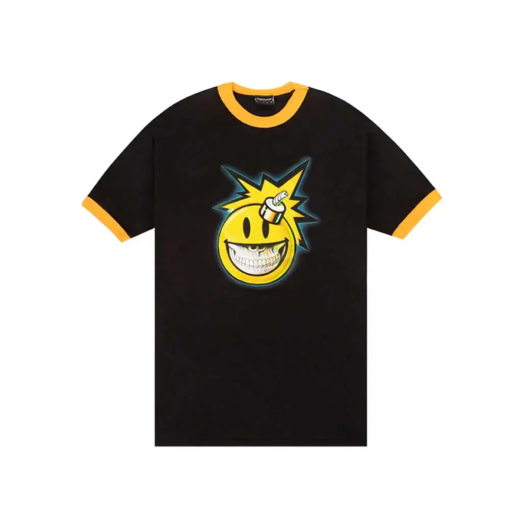 The Hundreds Ron Adam Ringer T-Shirt - Black 1