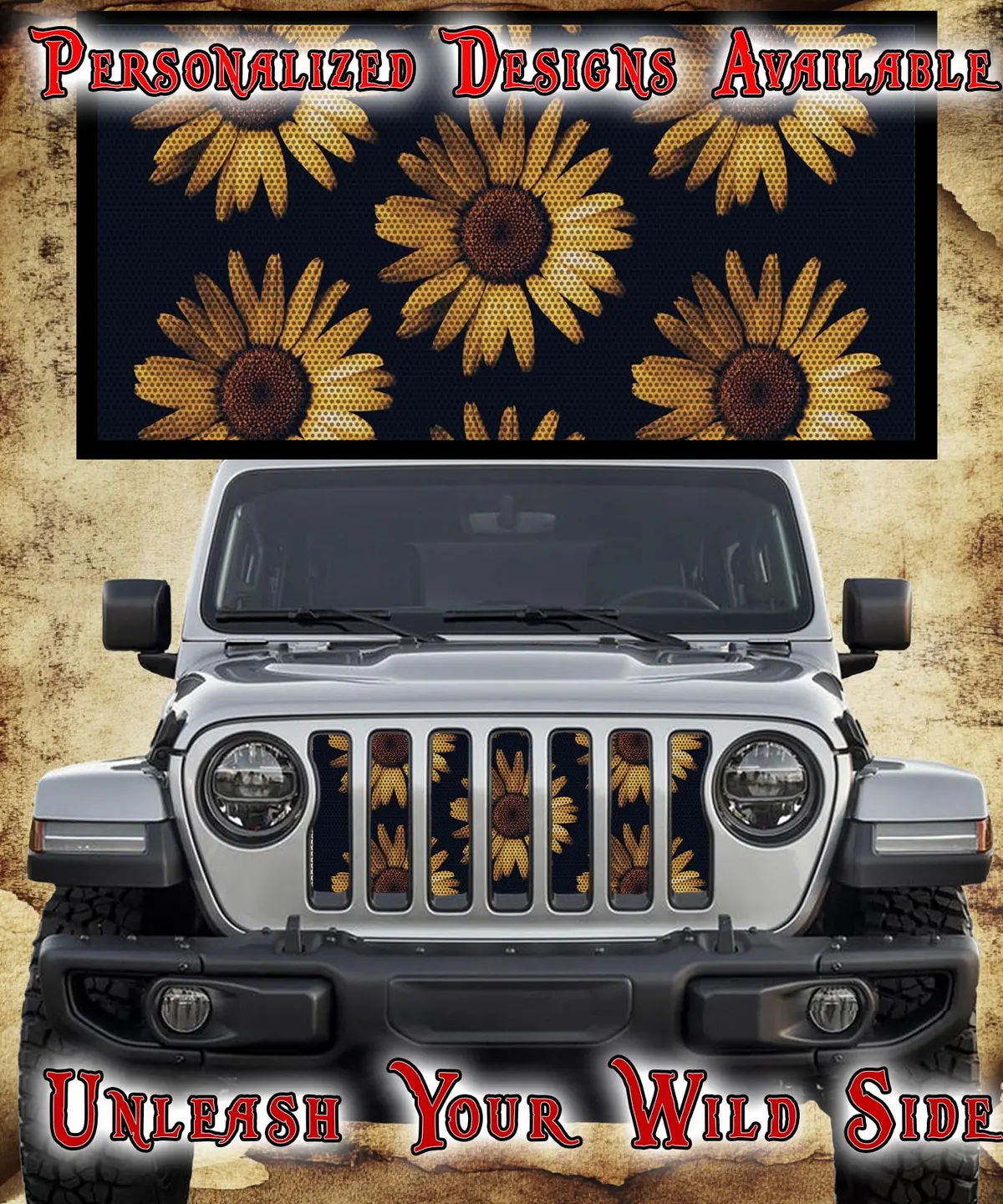 Scattered Sunflowers 1