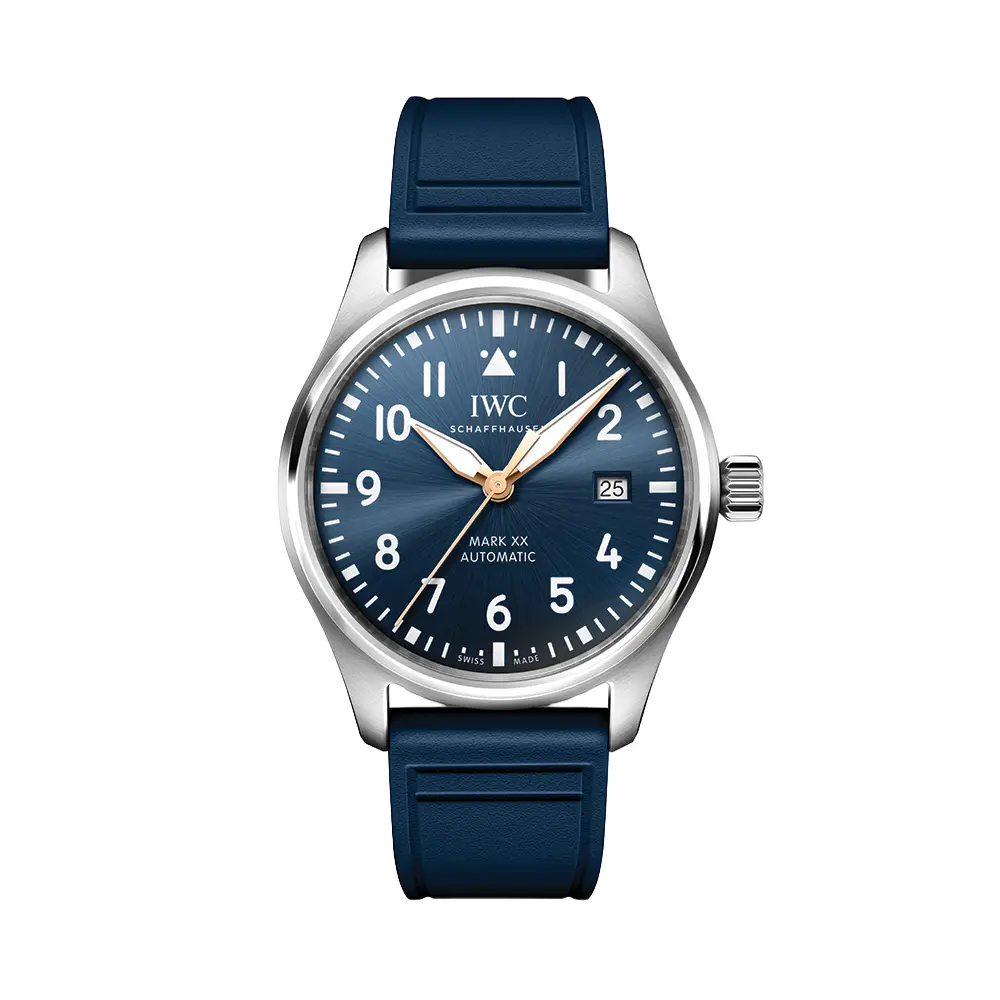 Pilot’S Watch Mark Xx Le Petit Prince 40Mm - Blue On Rubber Strap 1