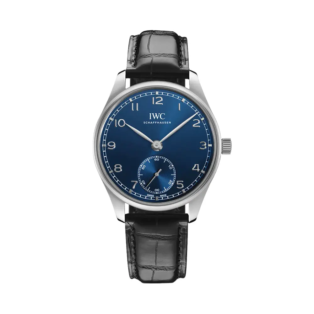 Portugieser Automatic 40Mm - Blue On Leather Strap 1