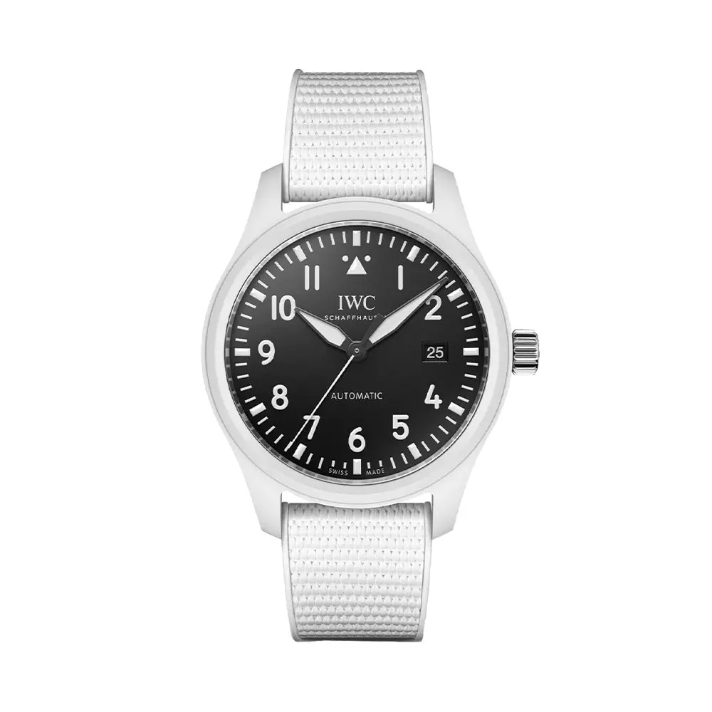 Pilot's Watch Automatic Top Gun Lake Tahoe Ceramic Case 41Mm - Black On Rubber Strap 1