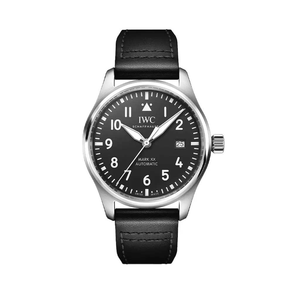 Pilot's Watch Automatic Mark Xx 40Mm - Black On Leather Strap 1