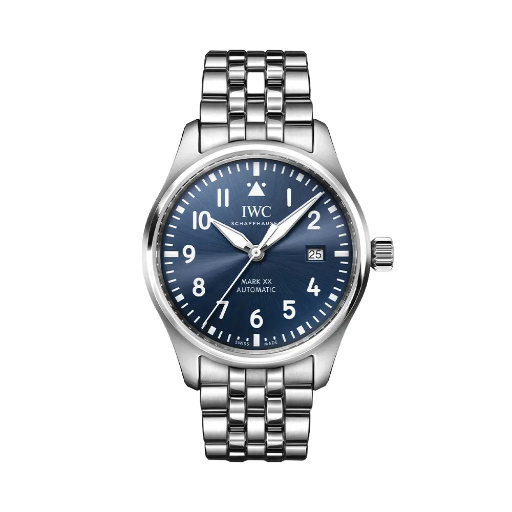 Pilot's Watch Automatic Mark Xx 40 Mm - Blue On Bracelet 1