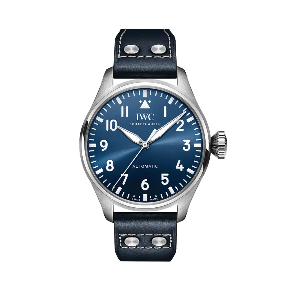 Big Pilot’S Watch 43Mm - Blue On Leather Strap 1