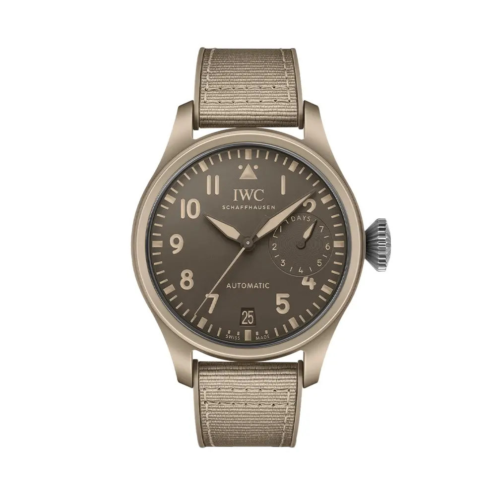 Big Pilot's Watch Edition "Mojave Desert" Ceramic Case 46Mm - Brown On Rubber Strap 1