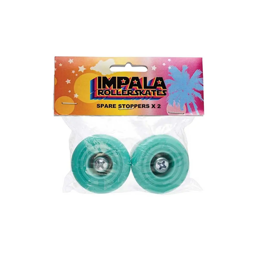 Impala 2Pk Stopper With Bolts - Aqua 1