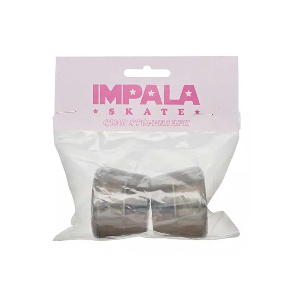 Impala 2Pk Stopper With Bolts - Black 1