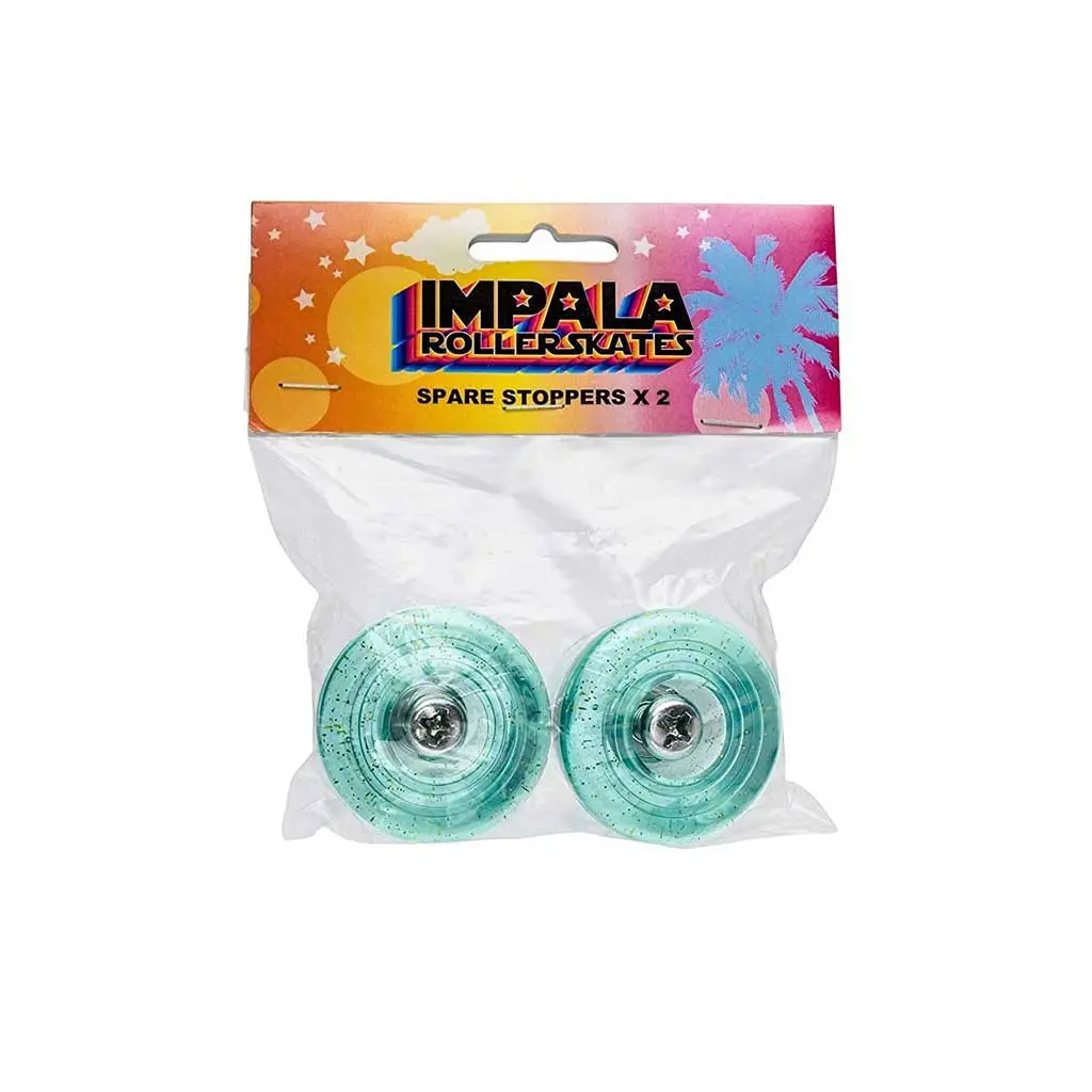 Impala 2Pk Stopper With Bolts - Holographic Glitter 1