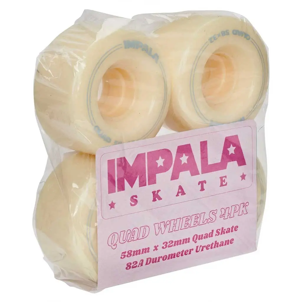 Impala Replacement Wheel 4Pk - Pastel Yellow 1