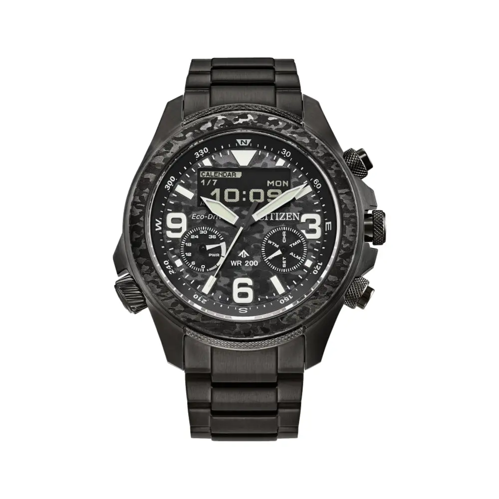 Promaster Land Limited Edition U822 Eco-Drive 43.9Mm - Grey On Bracelet 1