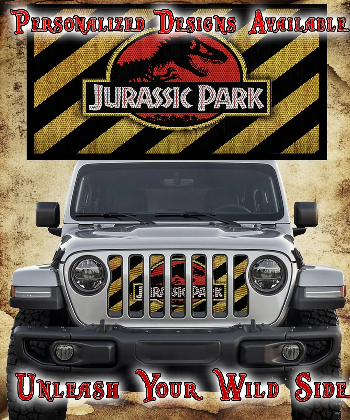 Jurassic  Grill Insert 1