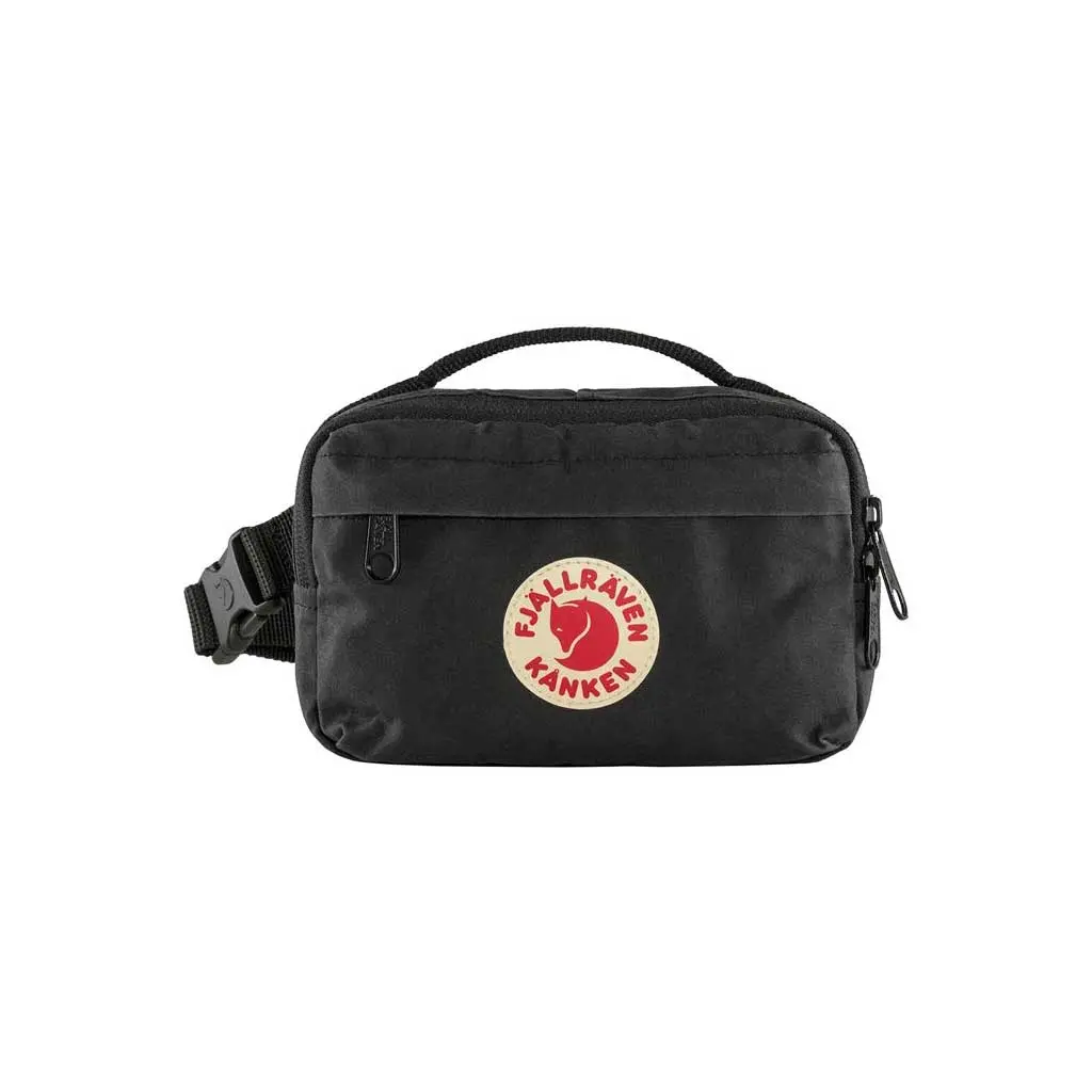Fjallraven Kanken Hip Pack - Black 1