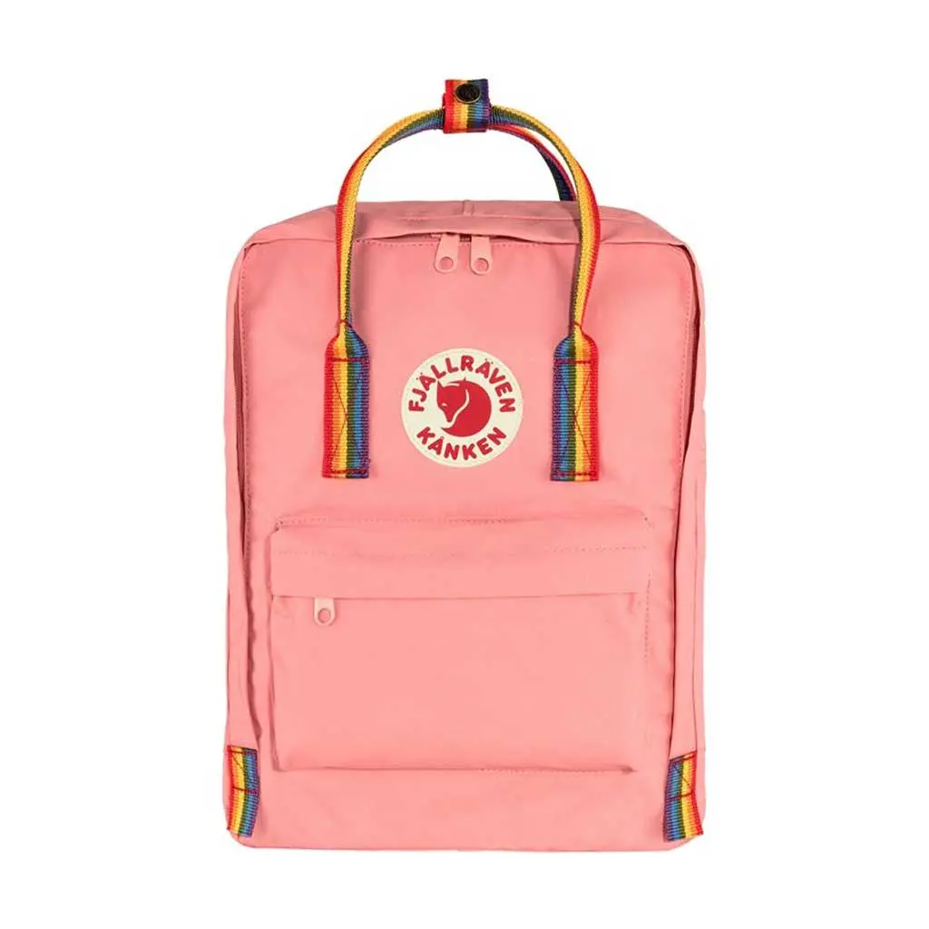 Fjallraven Kanken Rainbow Backpack - Pink 1