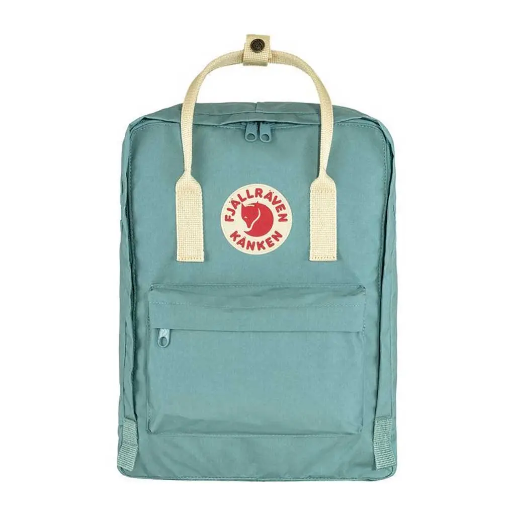 Fjallraven Kanken Backpack - Sky Blue/Light Oak 1