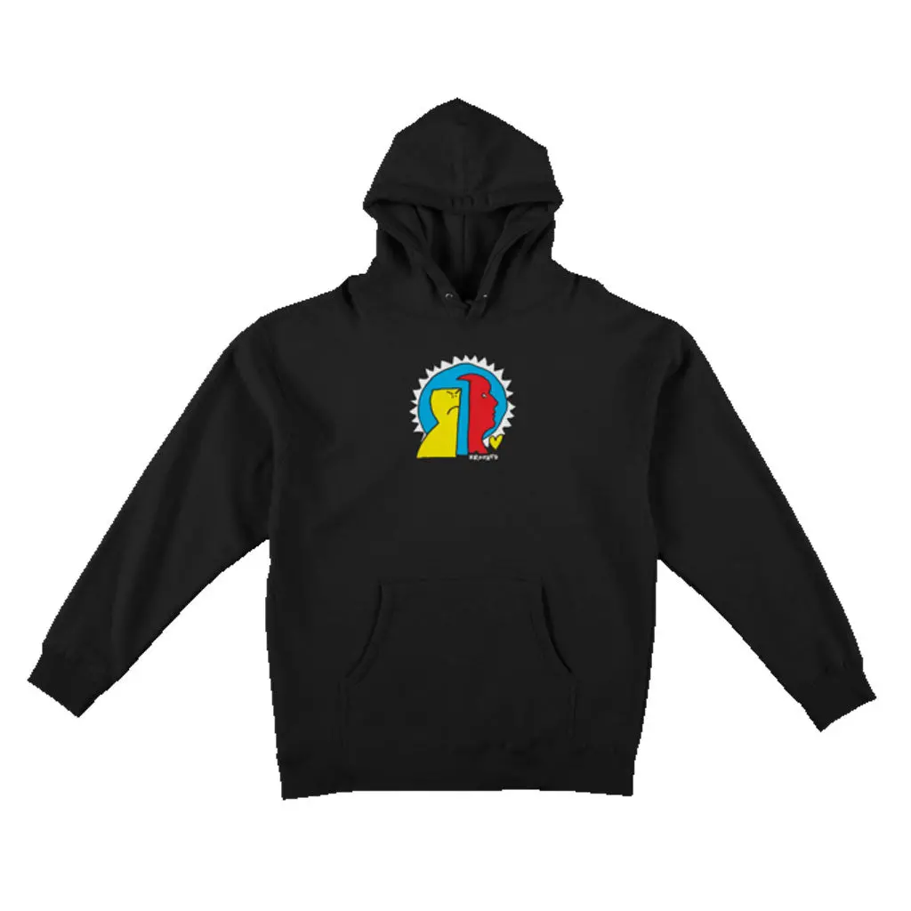 Krooked Mad Back Fill Hoodie - Black/Multi 1