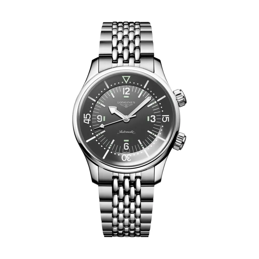 Legend Diver 39Mm - Anthracite On Bracelet 1