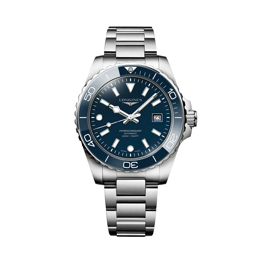 Hydroconquest 42Mm - Blue On Bracelet 1