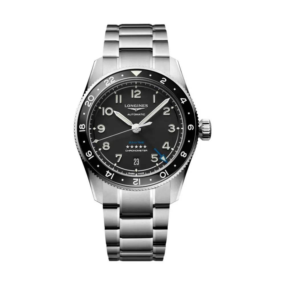 Spirit Zulu Time 39Mm - Black On Bracelet 1