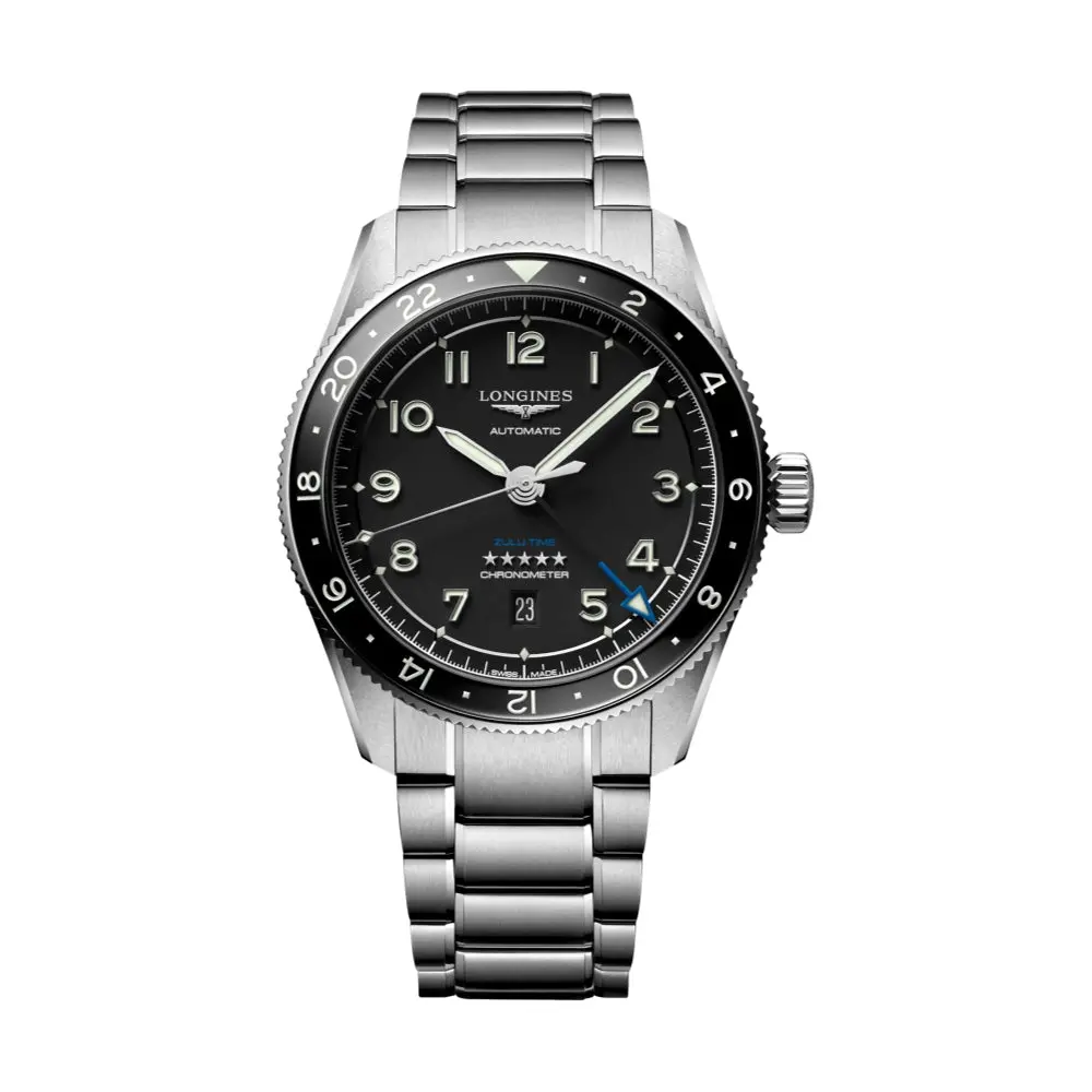 Spirit Zulu Time 42Mm - Black On Bracelet 1