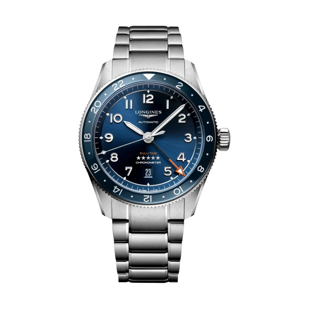 Spirit Zulu Time 42Mm - Blue On Bracelet 1