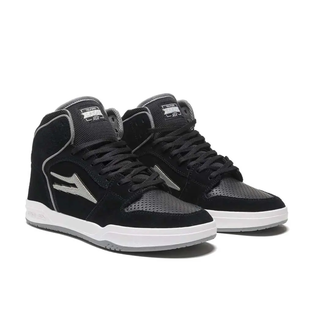 Lakai Telford - Black/Reflective Suede 1