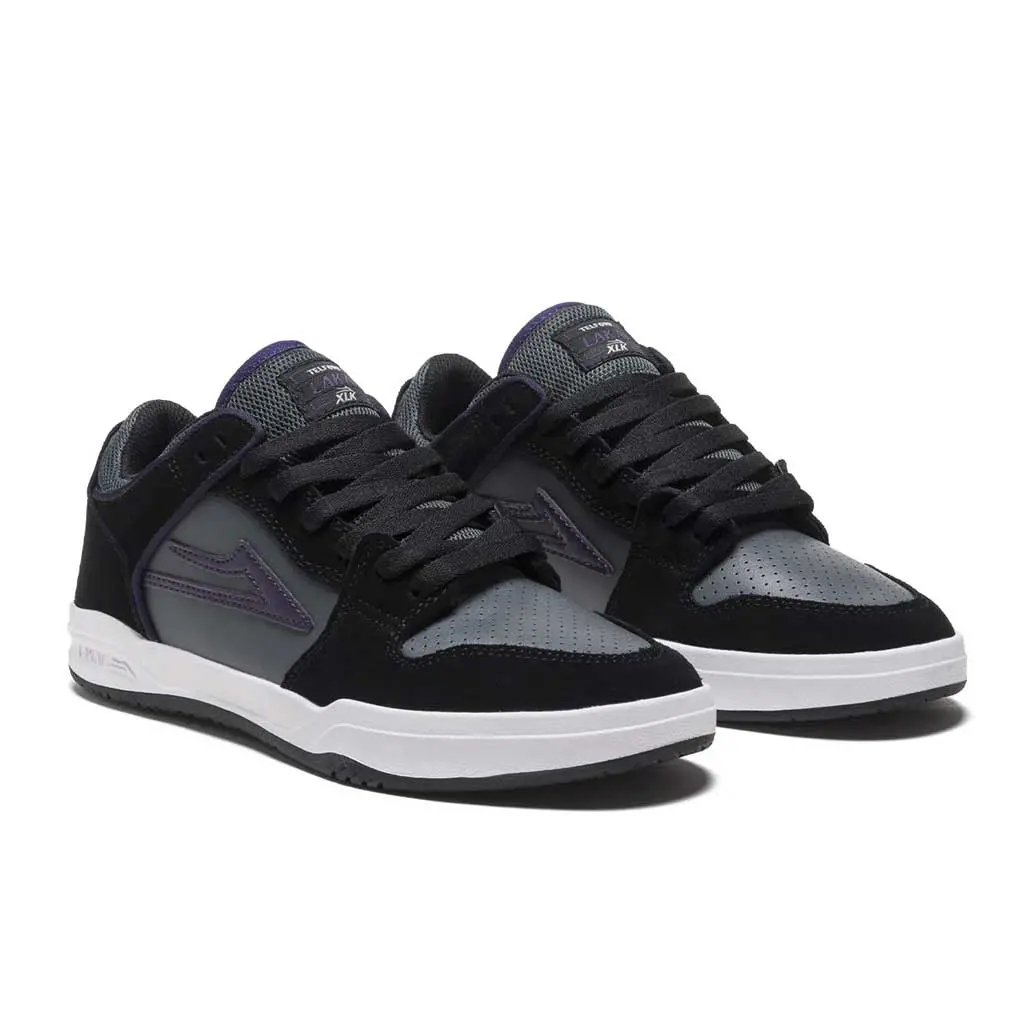 Lakai Telford Low - Black/Grey Suede 1