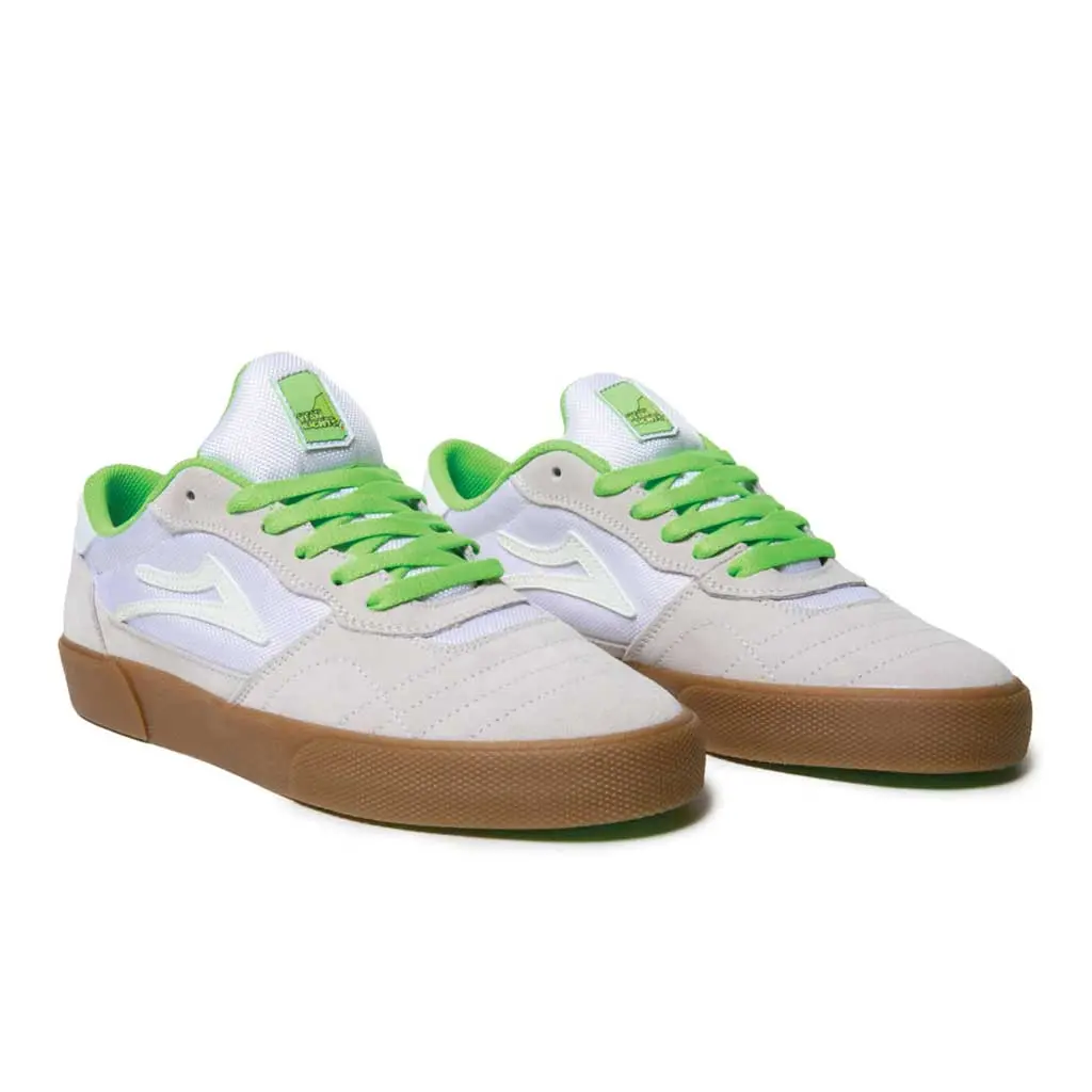 Lakai X Yeah Right! Cambridge - White/Uv Green 1