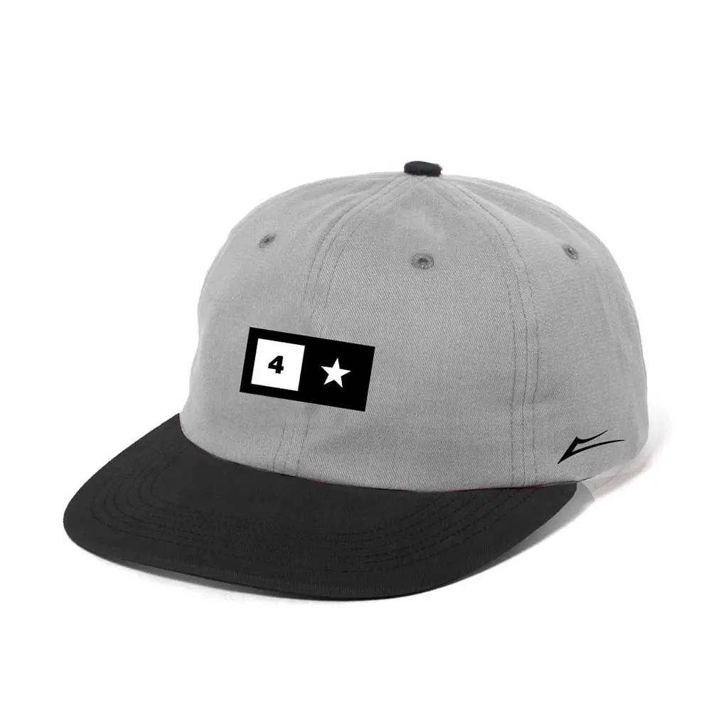 Lakai X Fourstar Bar Polo Hat - Grey/Black 1