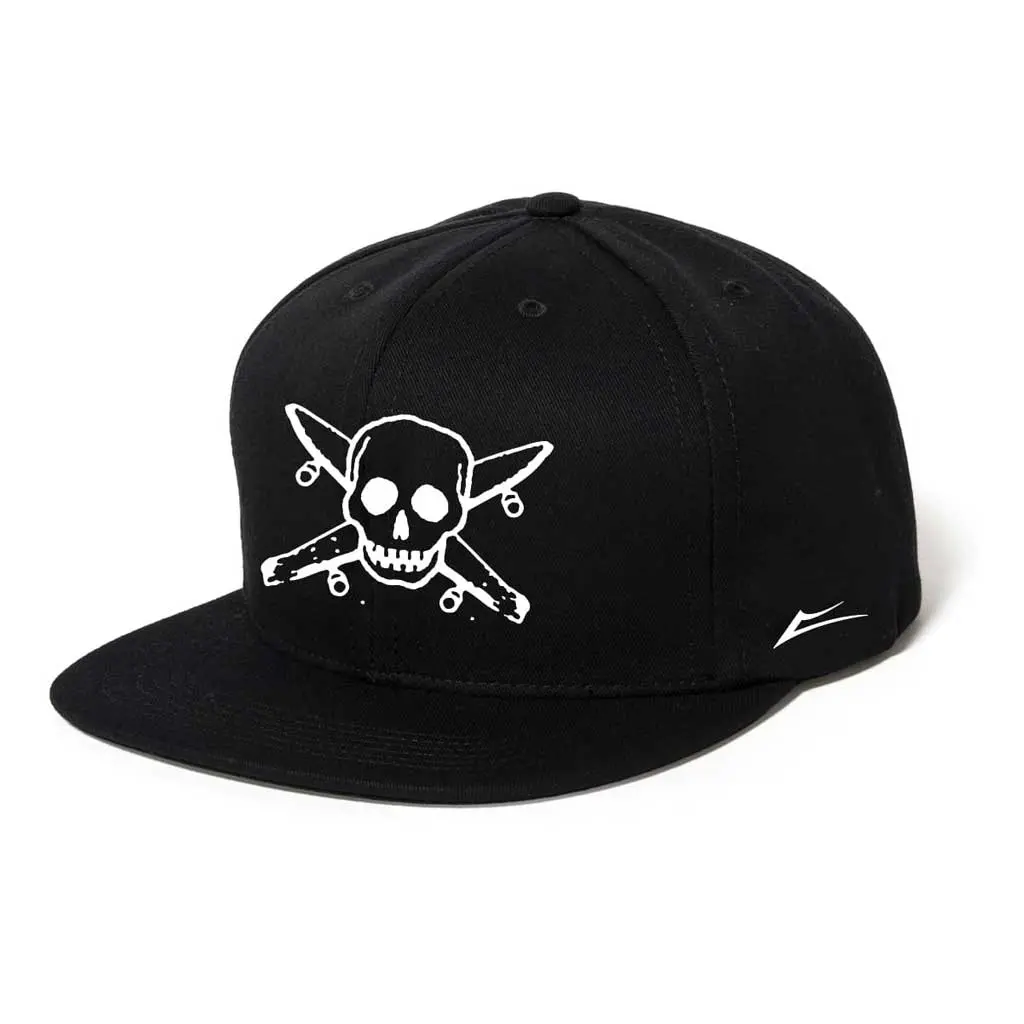 Lakai X Fourstar Street Pirate Fitted Hat - Black 1