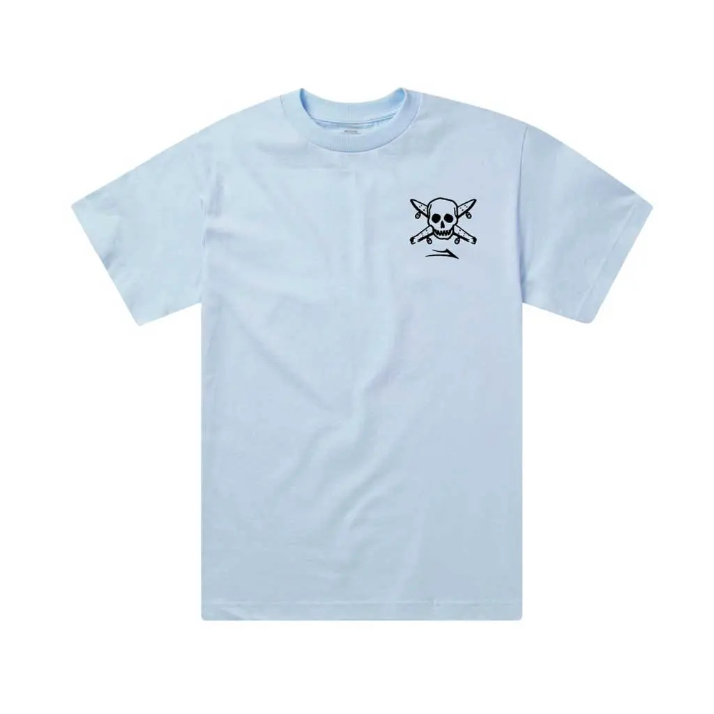 Lakai X Fourstar Street Pirate Tee - Light Blue 1