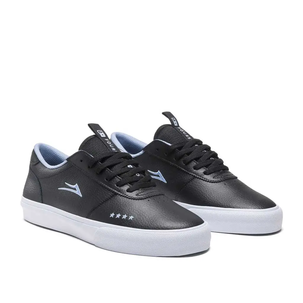 Lakai X Fourstar Manchester - Black/Pebble Leather 1