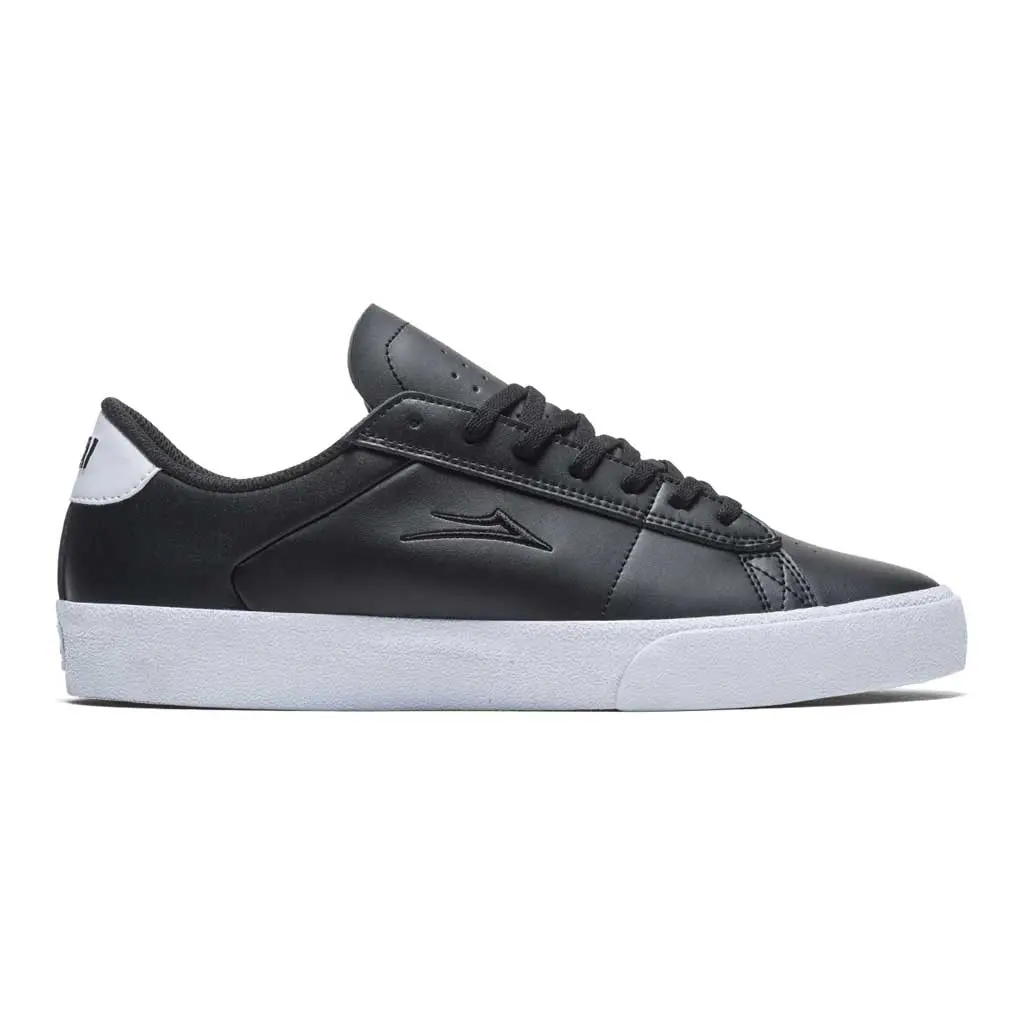 Lakai Newport Leather - Black Leather 1