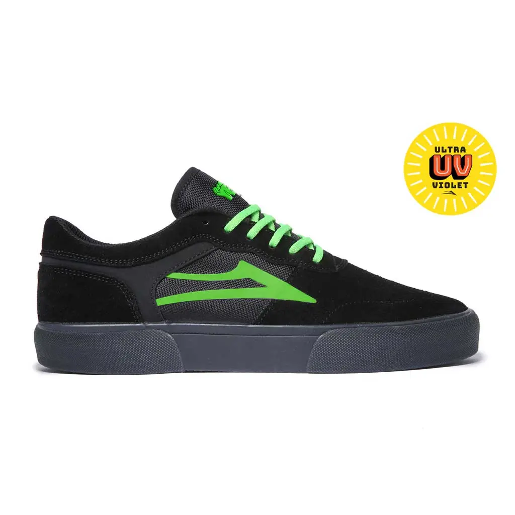 Lakai X Yeah Right! Staple - Black/Uv Green 2