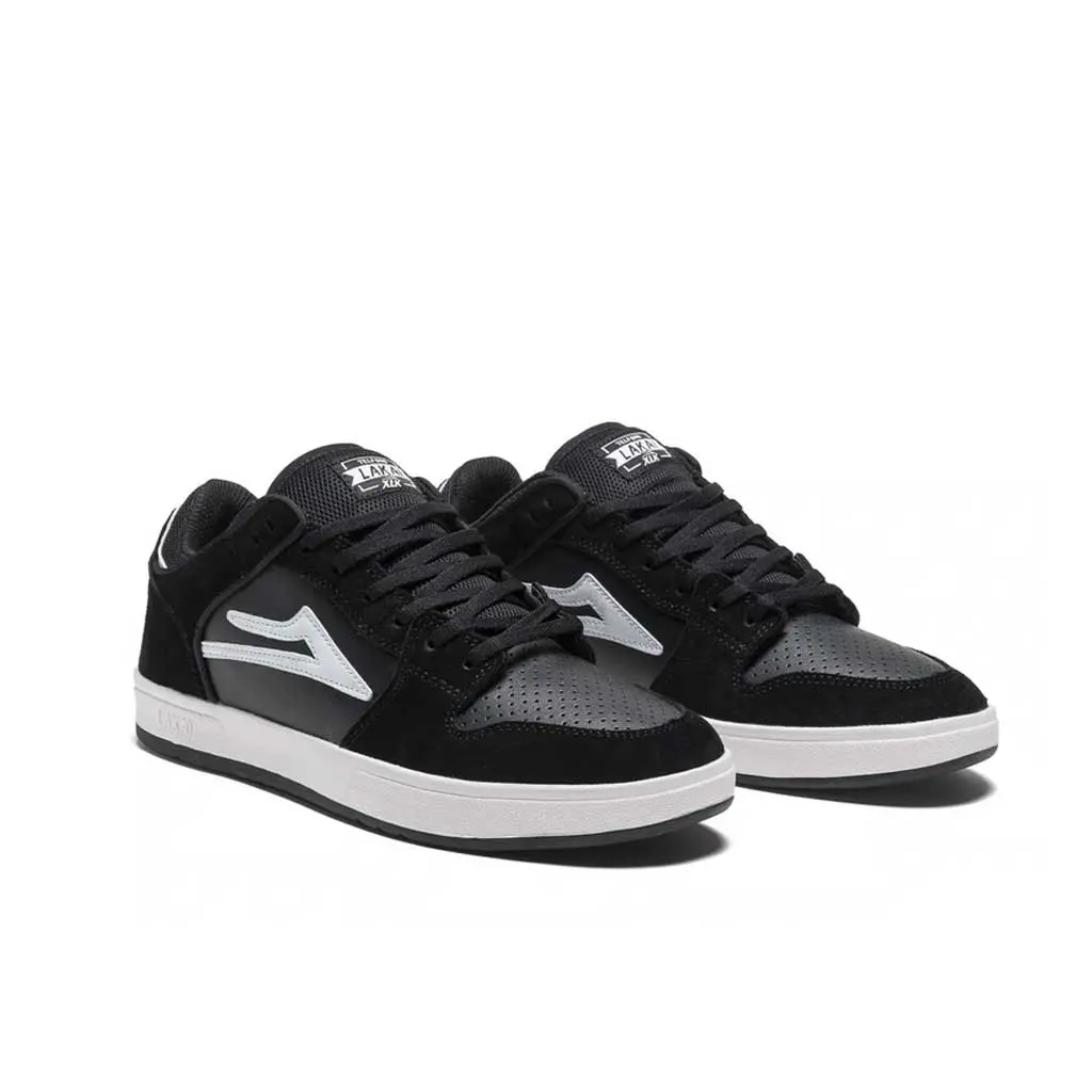 Lakai Telford Low - Black/White Suede 1