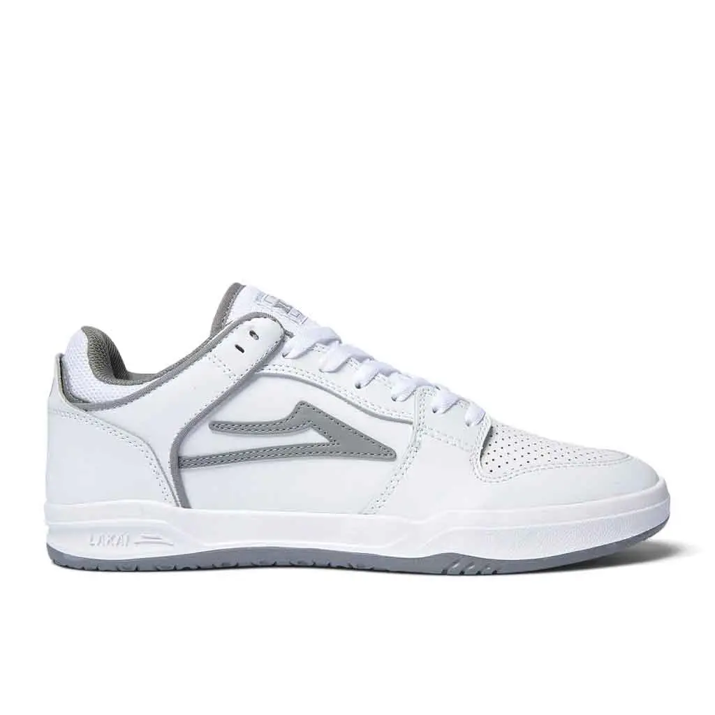Lakai Telford Low - White Leather 1