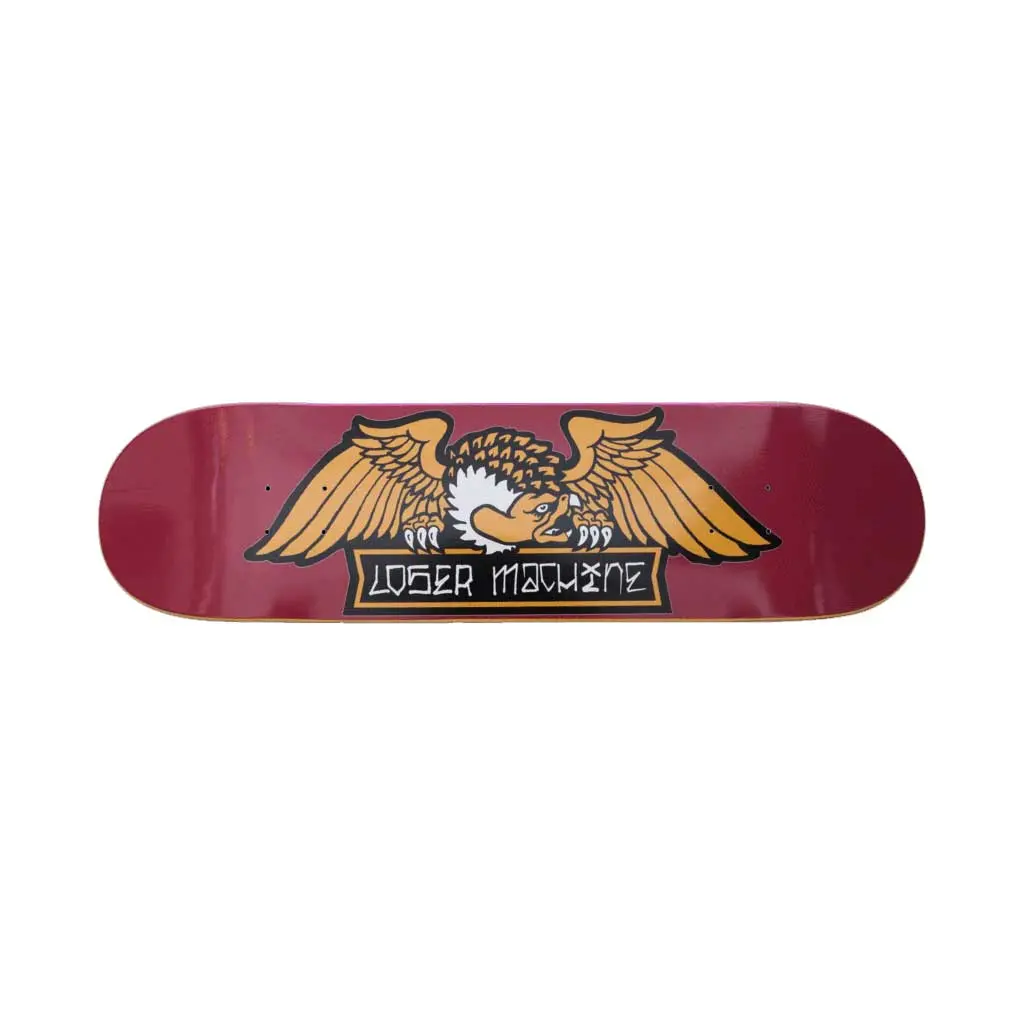 Loser Machine Alleyway Red 8.25" Deck 1