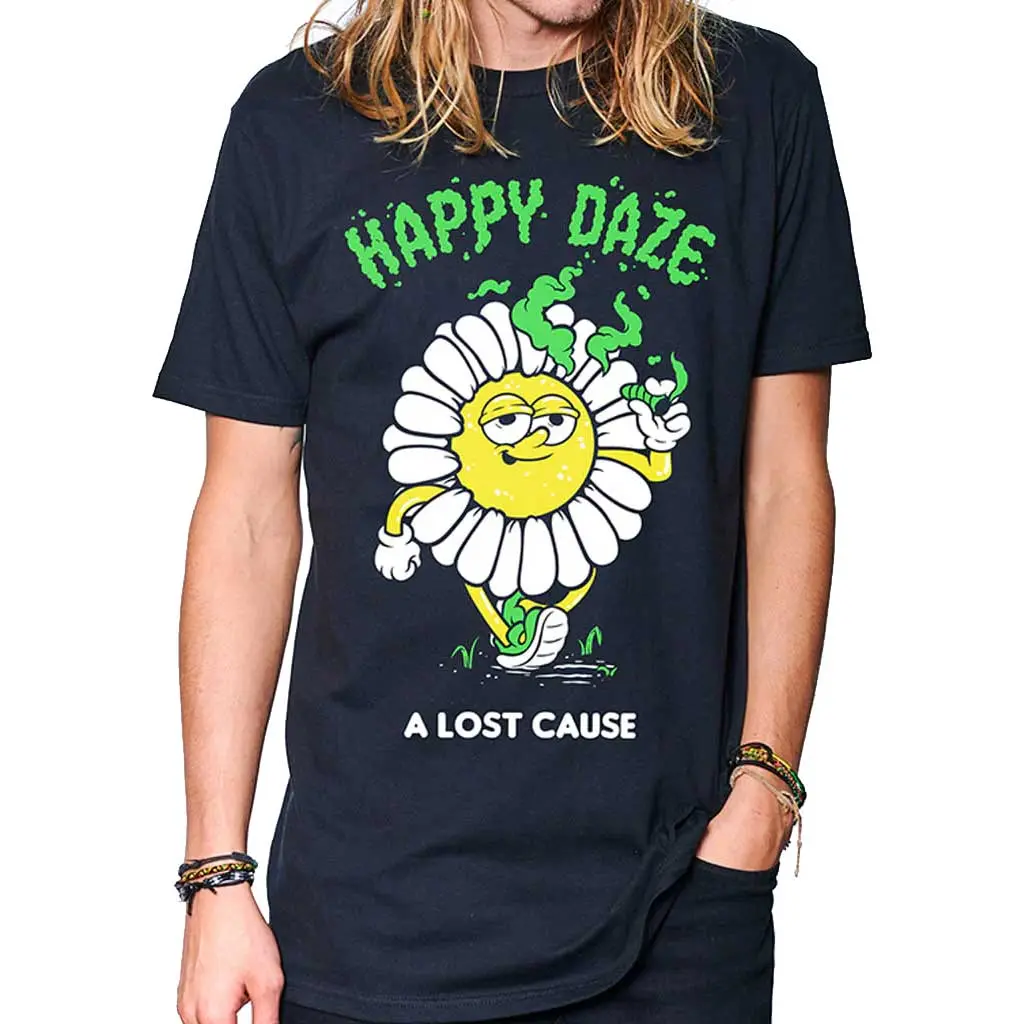 A Lost Cause Happy Daze Tee - Black 1