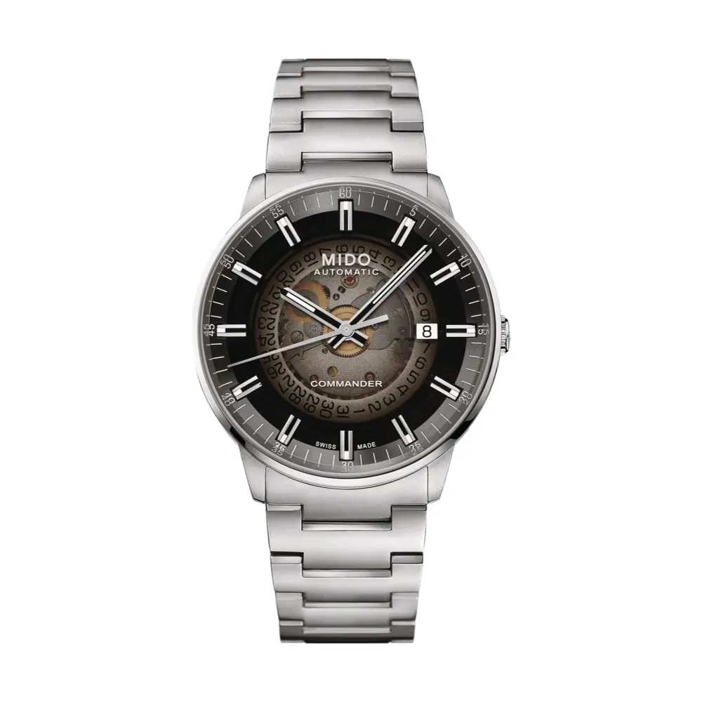Commander Gradient 40Mm - Black On Bracelet 1