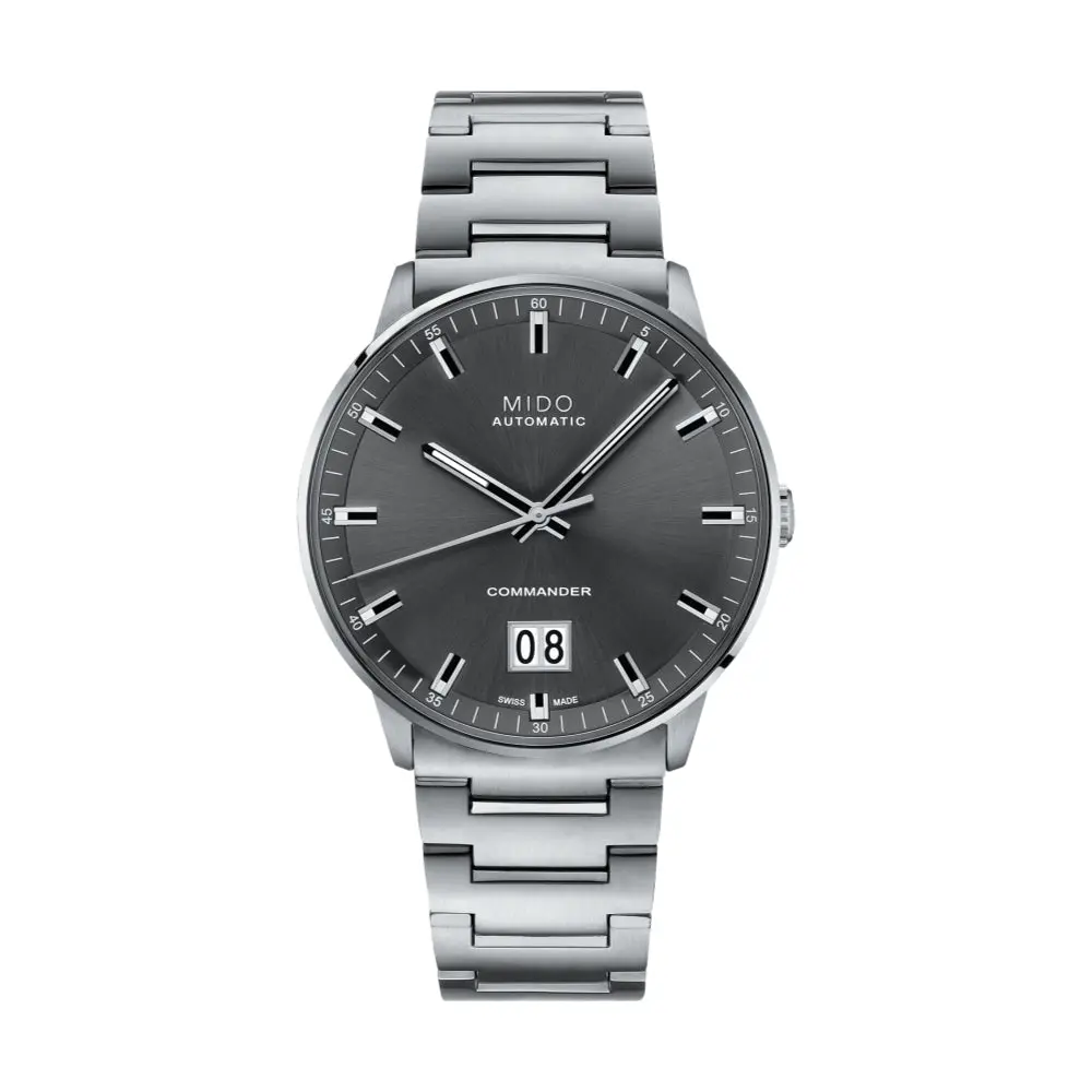 Commander Big Date 42Mm - Anthracite On Bracelet 1