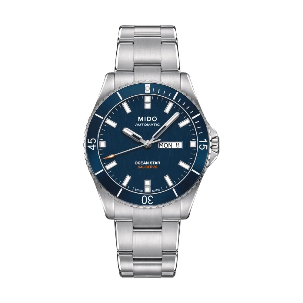 Ocean Star Captain 42.5Mm - Blue On Bracelet 1