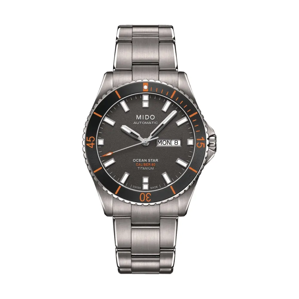 Ocean Star Captain 42.5Mm - Titanium On Bracelet 1