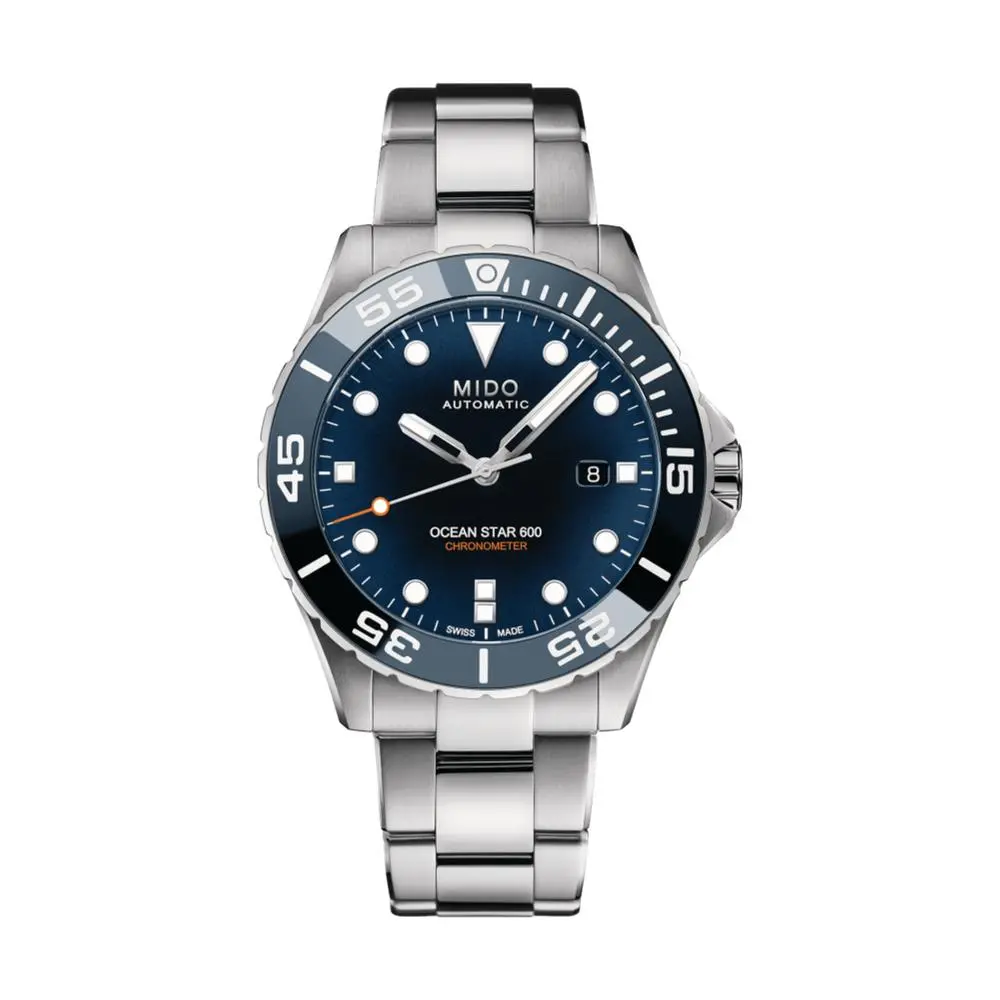 Ocean Star 600 Chronometer 43.5Mm - Blue On Bracelet 1