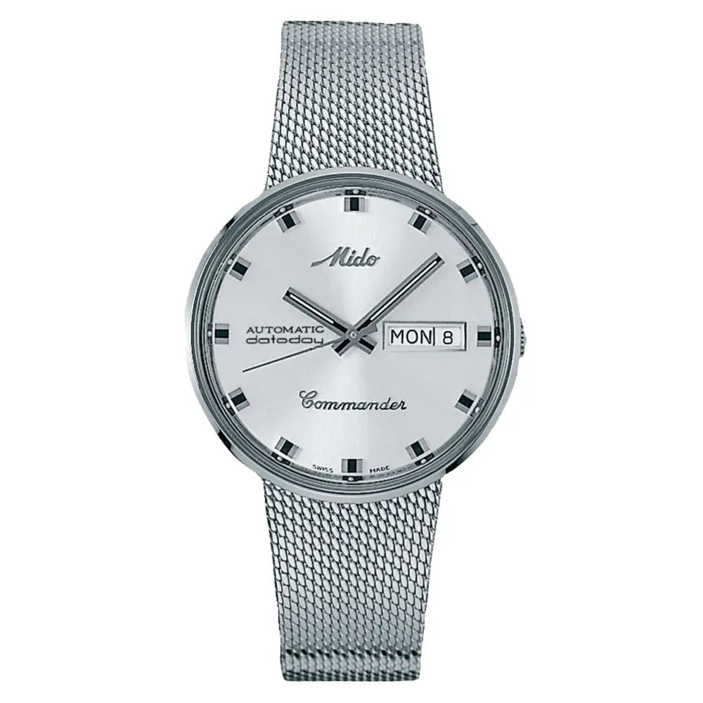 Commander 1959 37Mm - Silver On Bracelet 1