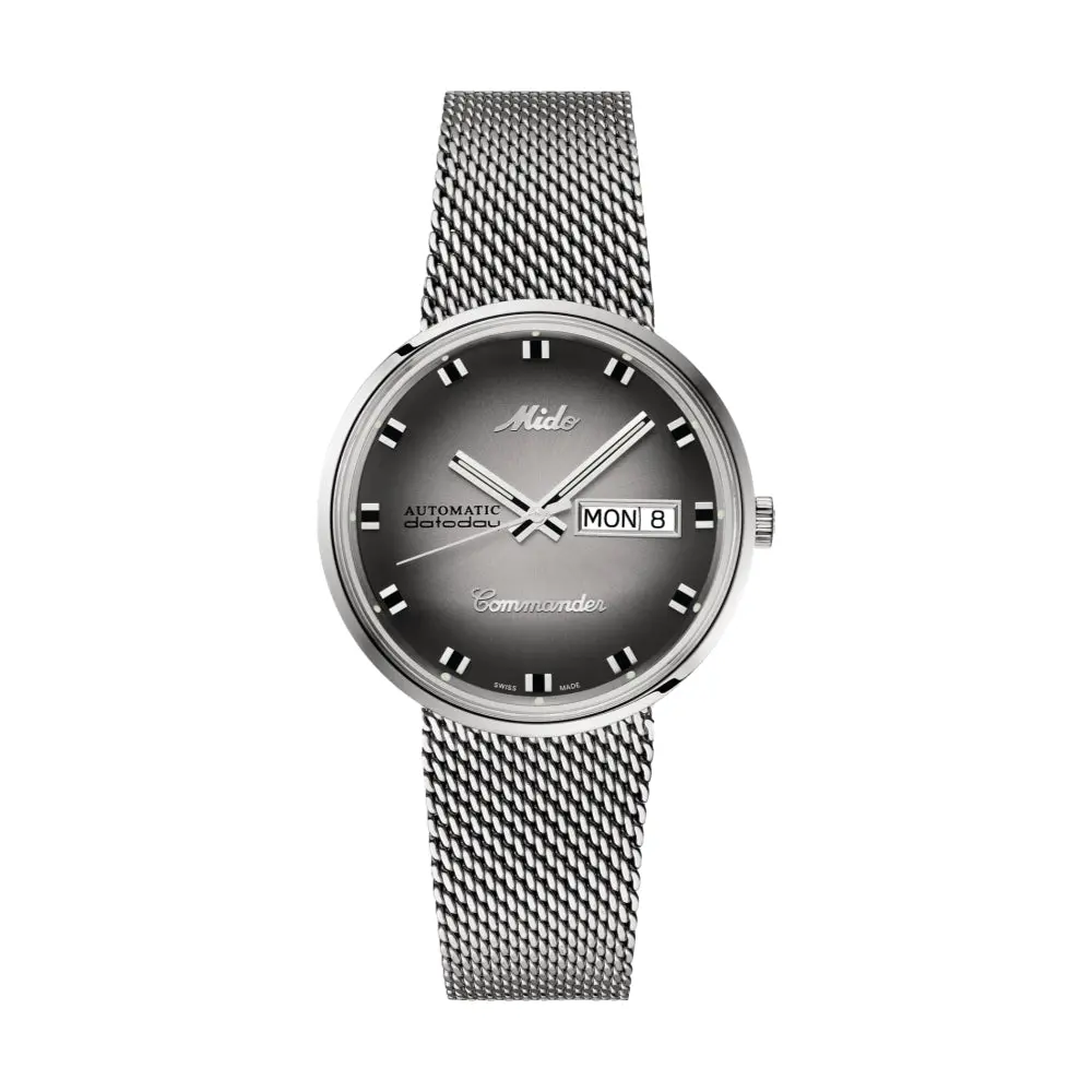 Commander Shade 37Mm - Silver On Bracelet 1